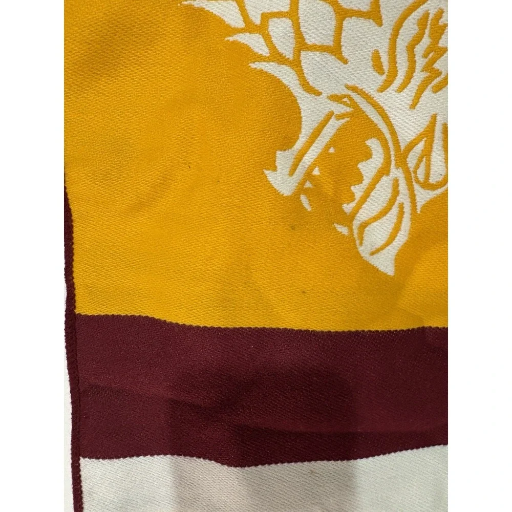 Knit Wit House Stark Sigil Gryffindor Colors Knit Hat and Scarf Set Multicolor
